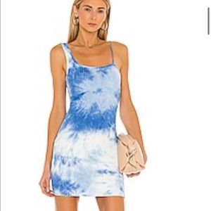 Superdown tie dye dress